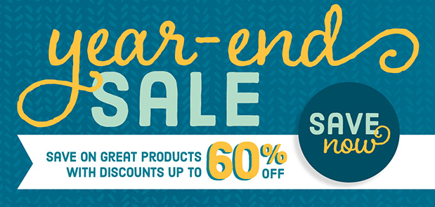 Stampin' Up!'s year end Sale starts today, December 10, 2015