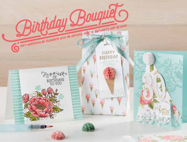 Birthday Bouquet Suite, SU! 2016 Occasions Catalog