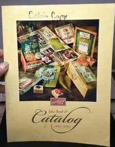 Stampin Up! 2002-2003 Idea Book and Catalog