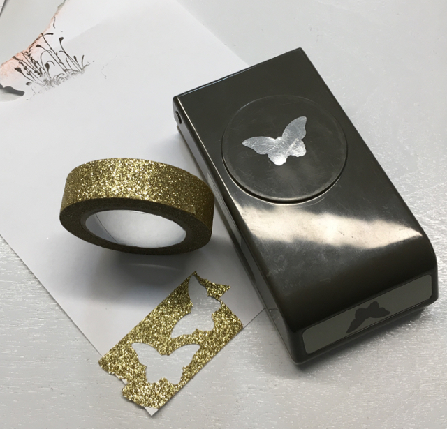 Gold Sale-a-Bration Metallic Glitter Tap