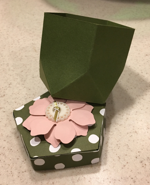 Sara's Gift Box Punch Board Box