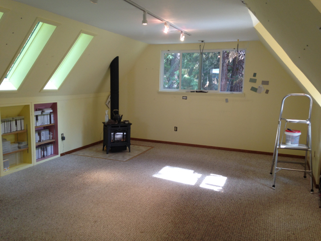 Empty stamp room!