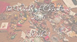 Twelve Weeks of Christmas Banner