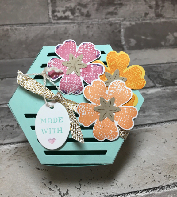 Window Box Thinlit Box with Flowers, 142762, $38