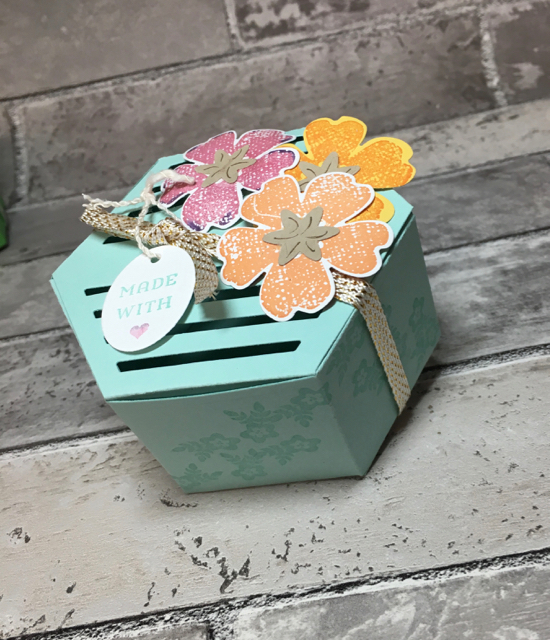 Window Box Thinlit Box with Flowers, 142762, $38