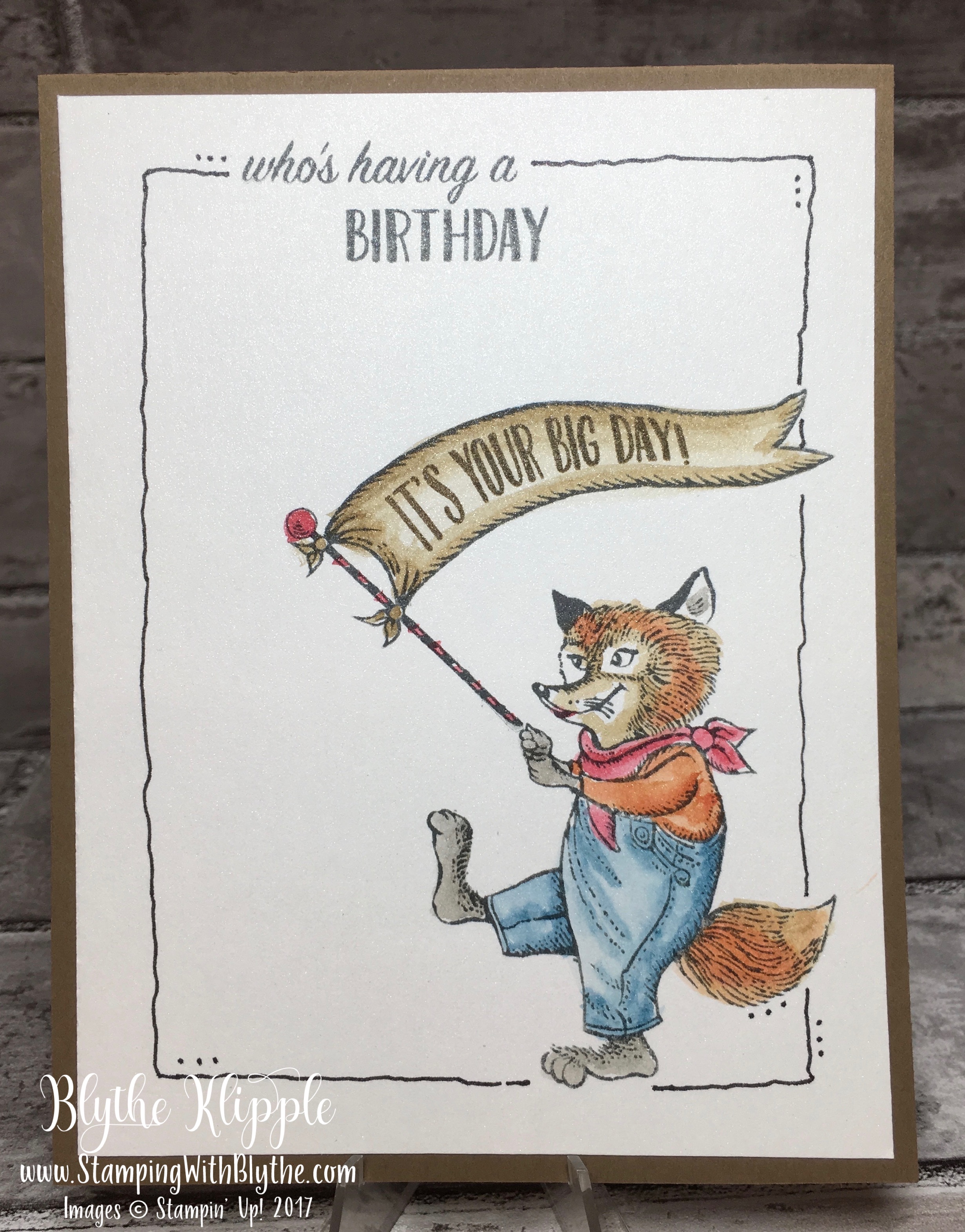 Marching Birthday Fox