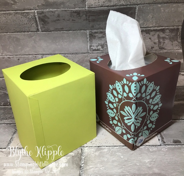 Tissue box & cover