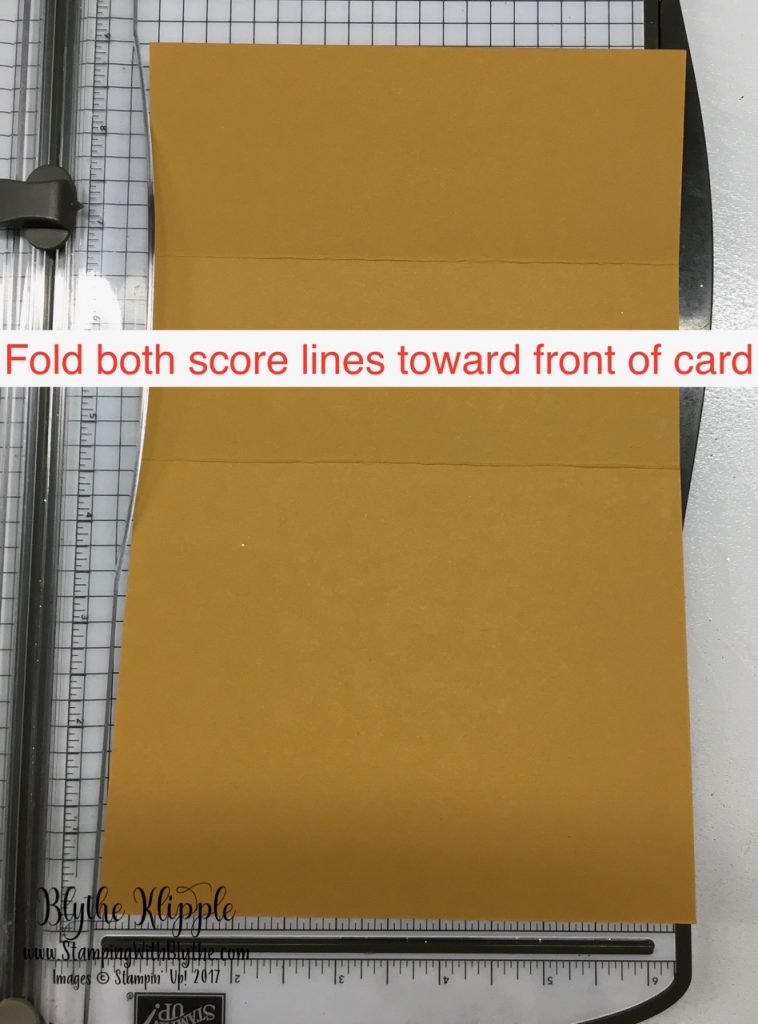 2- fold on score lines
