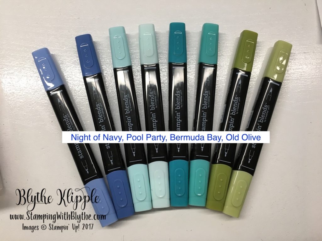 Blue-ish Blends tones