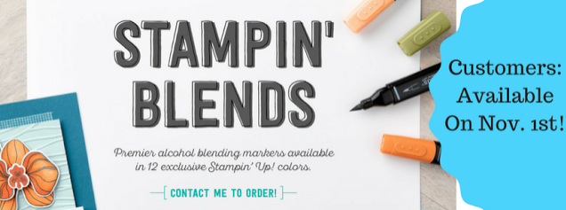 Stampin' Up! Blends availalbe Nov 1st