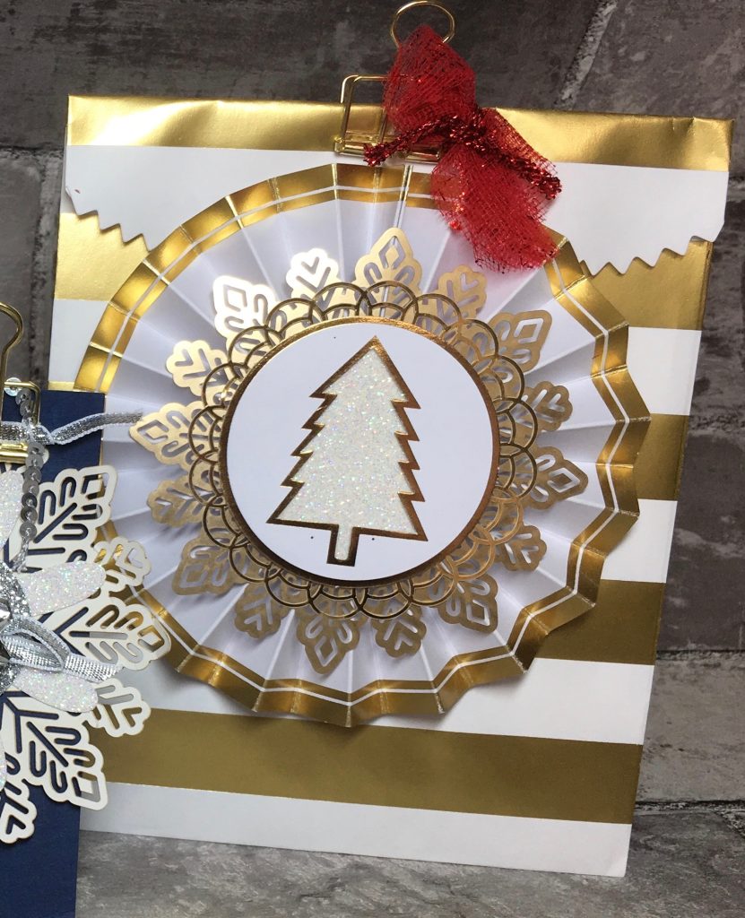 Foil Snowflakes, Mini Ornaments and Bows