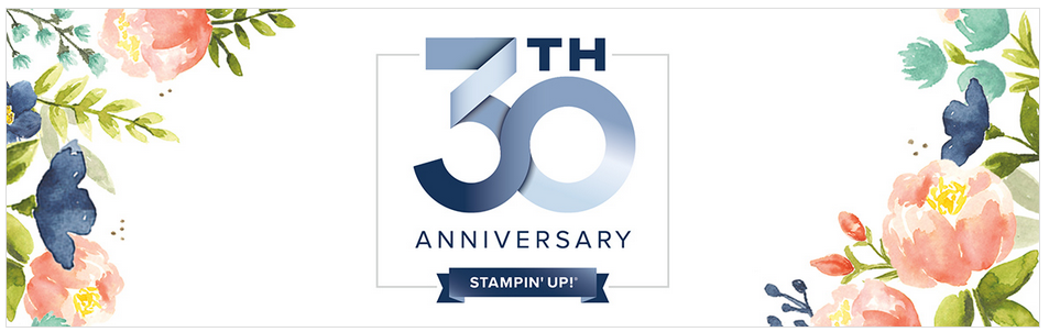 Happy 30th Anniversary year for Stampin Up