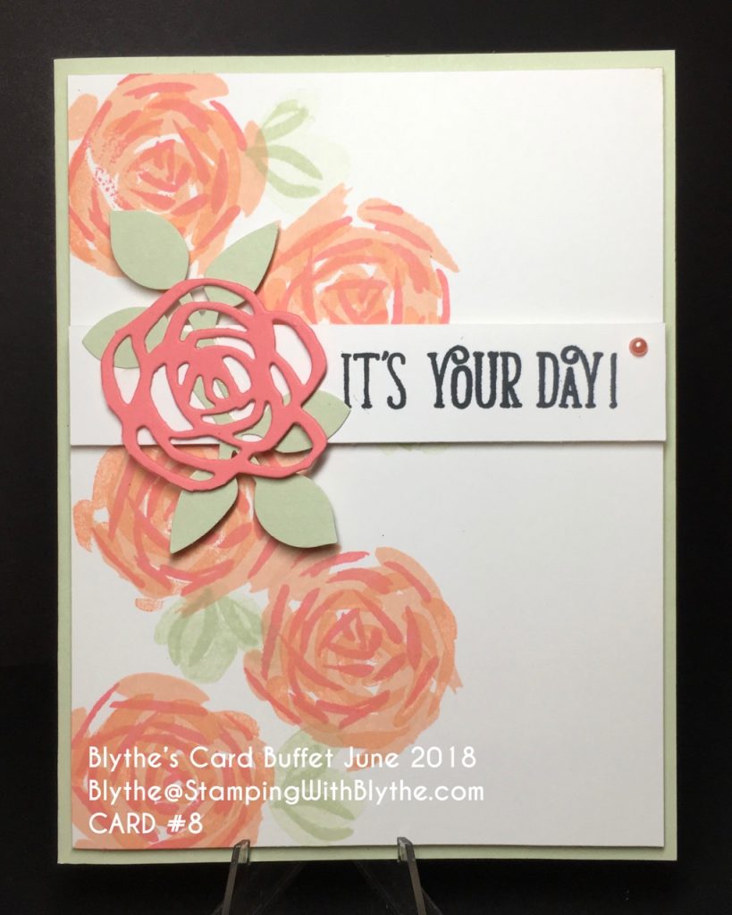 Blythe's June Card Buffet, June 26th