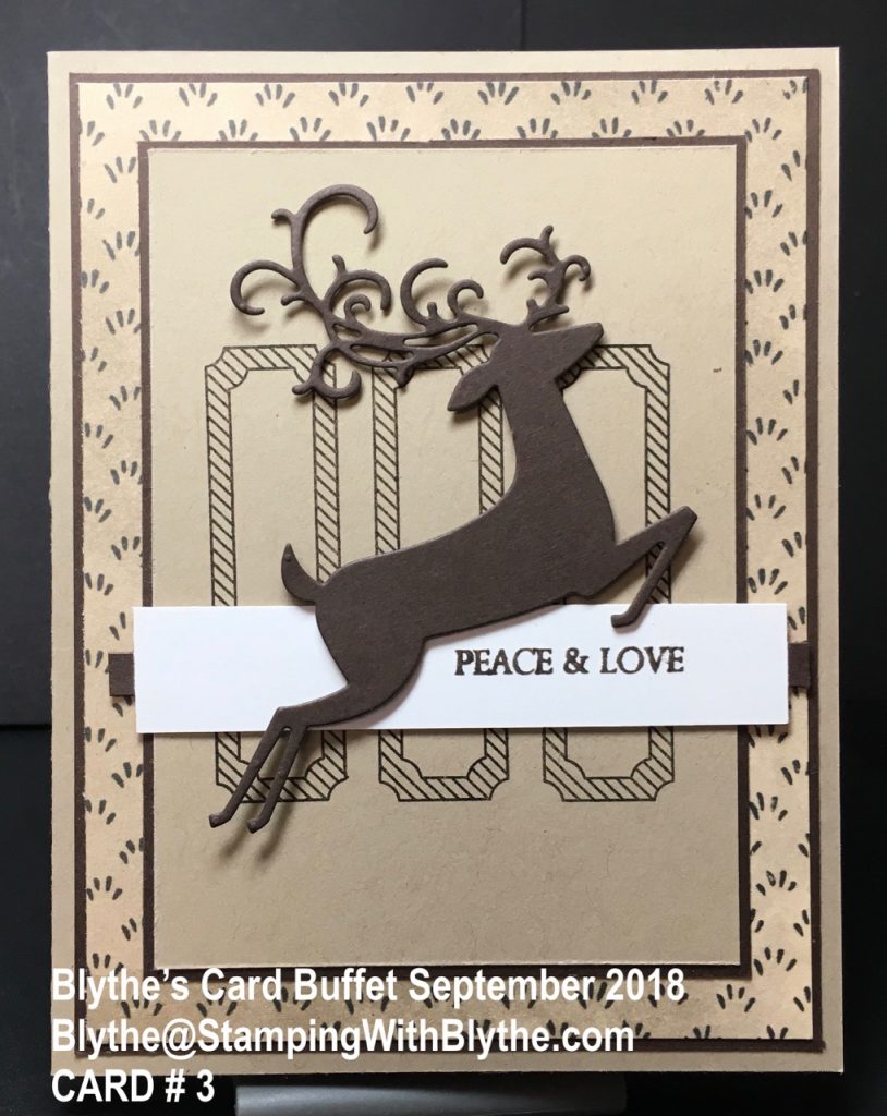 Blythe's September Card Buffet, Cards 1-8, minus #7 
