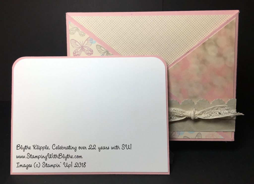Criss-Cross Card - Falling in Love Designer Series Paper, retired