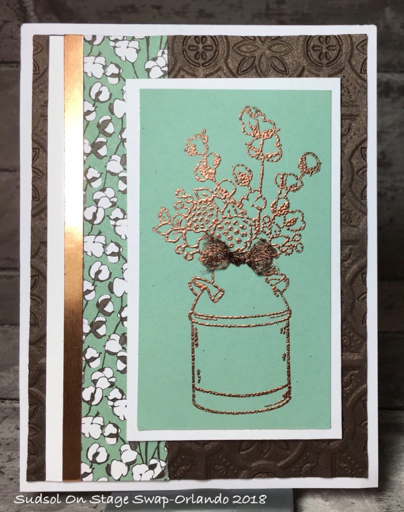 Home Décor and a Stampin' Up! Stamp Set