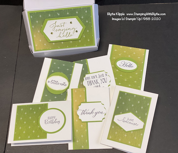Note Card gift box set of 6 cards