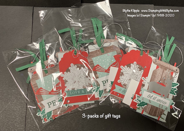 Gift tag packets