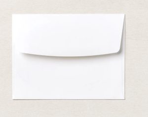 White Medium envelopes